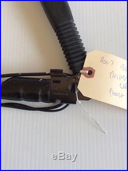 2006-2008 BMW E90 E91 E92 3 SERIES OEM DRIVER FRONT SEAT BELT BUCKLE USED INTACT