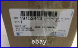 2007-2008 Enclave Traverse Acadia OEM 3rd Row Left Seat Belt Buckle 19152413