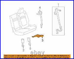 2007-2008 Enclave Traverse Acadia OEM 3rd Row Left Seat Belt Buckle 19152413