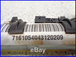 2007-2013 Bmw X5 E70 Front Right Rh Pass. Side Seat Belt Buckle Pretensioner Oem