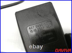 2007 Citroen Relay 2.2 HDI 120 Front Seat Belt Buckle Pair 607049000D 606372300D