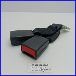 2009-2012 Jaguar XF Rear Left Side & Center Seat Belt Buckle Set 2R83F60045AC