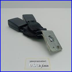 2009-2012 Jaguar XF Rear Left Side & Center Seat Belt Buckle Set 2R83F60045AC