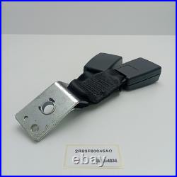 2009-2012 Jaguar XF Rear Left Side & Center Seat Belt Buckle Set 2R83F60045AC
