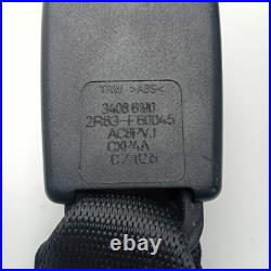 2009-2012 Jaguar XF Rear Left Side & Center Seat Belt Buckle Set 2R83F60045AC