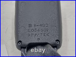 2009 Nissan GTR GT-R R35 Rear RH Right Seat Belt Buckle E034501