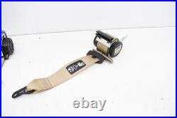 2010 BMW E90 328xi REAR LEFT RIGHT CENTER SEAT BELT & BUCKLE SET OEM BEIGE KW80