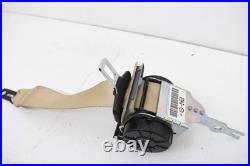 2010 BMW E90 328xi REAR LEFT RIGHT CENTER SEAT BELT & BUCKLE SET OEM BEIGE KW80