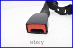 2010 BMW E90 328xi REAR LEFT RIGHT CENTER SEAT BELT & BUCKLE SET OEM BEIGE KW80