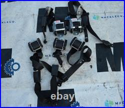2010 Jeep Patriot Seatbelts Black Seat Belt Front Rear LH RH Tensioners Buckle