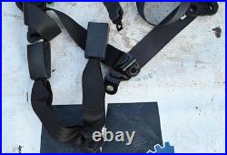 2010 Jeep Patriot Seatbelts Black Seat Belt Front Rear LH RH Tensioners Buckle