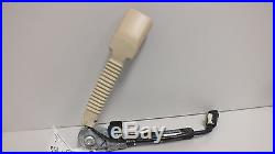 2011 12 Lincoln Mks Front Lh Driver Seat Belt Buckle Tan #156