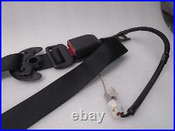2011-2016 Scion Tc Front Passenger Side Seat Belt & Buckle Oem Black