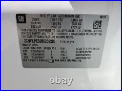 2011 Chevrolet Equinox Front Driver Seat Belt & Retractor Used, No Buckle