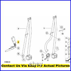 2012 BMW X6 Front Seat Belt Buckle Pair Used OEM 72117295963/72117295964
