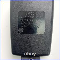 2013-2016 Audi S4 Rear Seat Belt Buckle Receiver Right 8K0857740AC