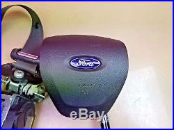 2013-2016 Ford Taurus Driver Air bag Seat Belt Buckle Module Wheel Airbag OEM