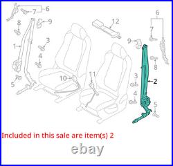 2016 MAZDA CX-5 LH Seat Belt Retractor Black OEM Used 111K Miles No Buckle