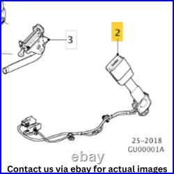 2017-2020 Jaguar F-Pace Front Seat Belt Buckle Set Used OEM T4A11106