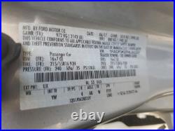 2017 Ford Focus Front Passenger Seat Belt Retractor Used, No Buckle