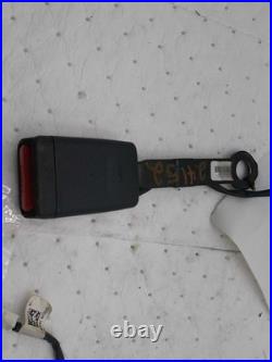 2017 Nissan Versa OEM White Passenger Seat Belt Buckle, 77K Miles, Used