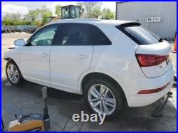 2018 AUDI Q3 Driver Seat Belt Retractor Gray Used, No Buckle, 53000 Miles