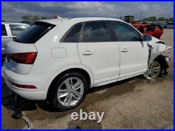 2018 AUDI Q3 Driver Seat Belt Retractor Gray Used, No Buckle, 53000 Miles