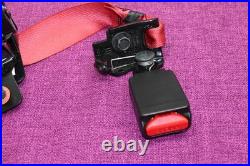 2019-2023 Genesis G70 Rear Center Middle Seat Belt Retractor Buckle Red OEM 34k