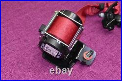 2019-2023 Genesis G70 Rear Center Middle Seat Belt Retractor Buckle Red OEM 34k