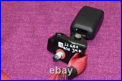 2019-2023 Genesis G70 Rear Center Middle Seat Belt Retractor Buckle Red OEM 34k