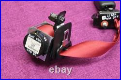 2019-2023 Genesis G70 Rear Center Middle Seat Belt Retractor Buckle Red OEM 34k 2019-2023 Genesis G70 Rear Center Middle Seat Belt Retractor Buckle Red OEM 34k