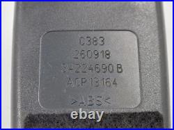 2019 Mclaren 720s Spider Front Left Seat Belt Buckle Black 34224690b