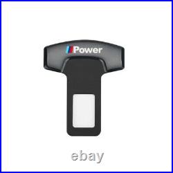 2PCS Car Auto Safety Seat Belt Buckle Extension BMW Mpower M-power m3 m4 m5 m6