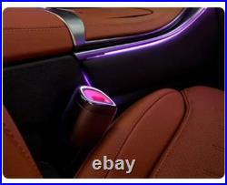 2Pcs W214 64 Color Seat Belt Buckle Ambient Light For 2024 Mercedes Benz E Class