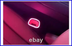 2Pcs W214 64 Color Seat Belt Buckle Ambient Light For 2024 Mercedes Benz E Class