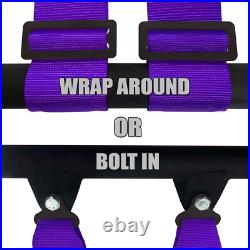 2 & 3 Racing Harness seat belt 4 & 5 point safety harnesses 10 color options