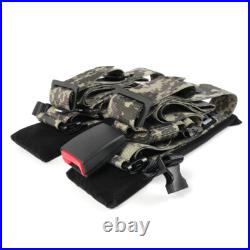 2 X Camo Camouflage Seat Belts 4 Point Racing Harness Buckle For ATV UTV Go-Kart