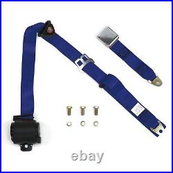3Pt Darke Retractable Seat Belt Airplane Buckle airline muscle car point rod hot