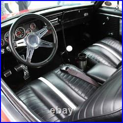 3pt Black Retractable Seat Belt Standard Buckle Each SafTboy STBSB3RSBK rat