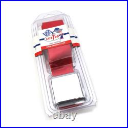 3pt Burgundy Retractable Seat Belt Standard Buckle Each SafTboy STBSB3RSBG hot