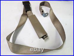 40/20/40 Tan Front Center Seat Belt & Buckle Fits 2002-2007 Ford F250 F350