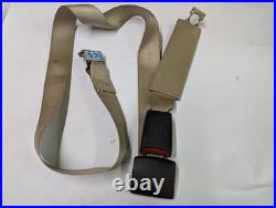 40/20/40 Tan Front Center Seat Belt & Buckle Fits 2002-2007 Ford F250 F350