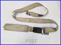 40/20/40 Tan Front Center Seat Belt & Buckle Fits 2002-2007 Ford F250 F350