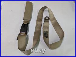 40/20/40 Tan Front Center Seat Belt & Buckle Fits 2002-2007 Ford F250 F350