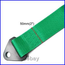 4 Point 2 Racing Harness Seat Belt Buckle Green For UTV ATV Sand Rail RZR X3