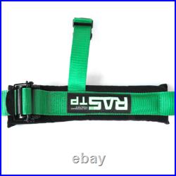 4 Point 2 Racing Harness Seat Belt Buckle Green For UTV ATV Sand Rail RZR X3