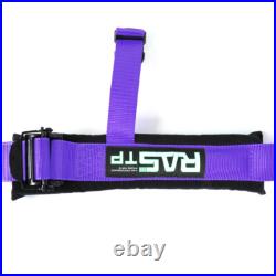 4 Point 2 Racing Harness Seat Belt Buckle Purple For UTV ATV Sand Rail RZR X3