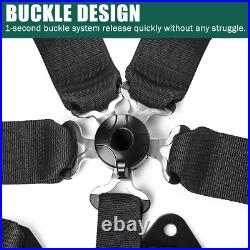 5Point Safety Seat Belt Cam-Lock Buckle Racing Harness Red&Black for ATV GO Kart 5Point Safety Seat Belt Cam-Lock Buckle Racing Harness Red&Black for ATV GO Kart