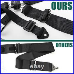 5Point Safety Seat Belt Cam-Lock Buckle Racing Harness Red&Black for ATV GO Kart 5Point Safety Seat Belt Cam-Lock Buckle Racing Harness Red&Black for ATV GO Kart