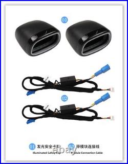 64Color Car Seat Belt Buckle Ambient Light For Benz W214 E-class Decorative Lamp